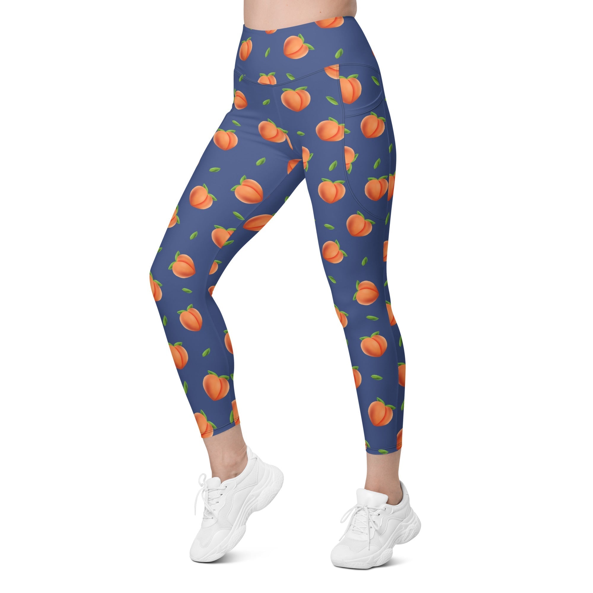 Peachy Leggings With Pockets