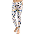 Peachy Marble Leggings