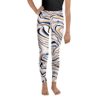 Peachy Marble Youth Leggings