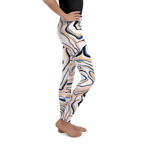 Peachy Marble Youth Leggings
