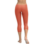 Peachy Red Capris