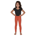 Peachy Red Kid's Leggings