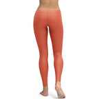 Peachy Red Leggings