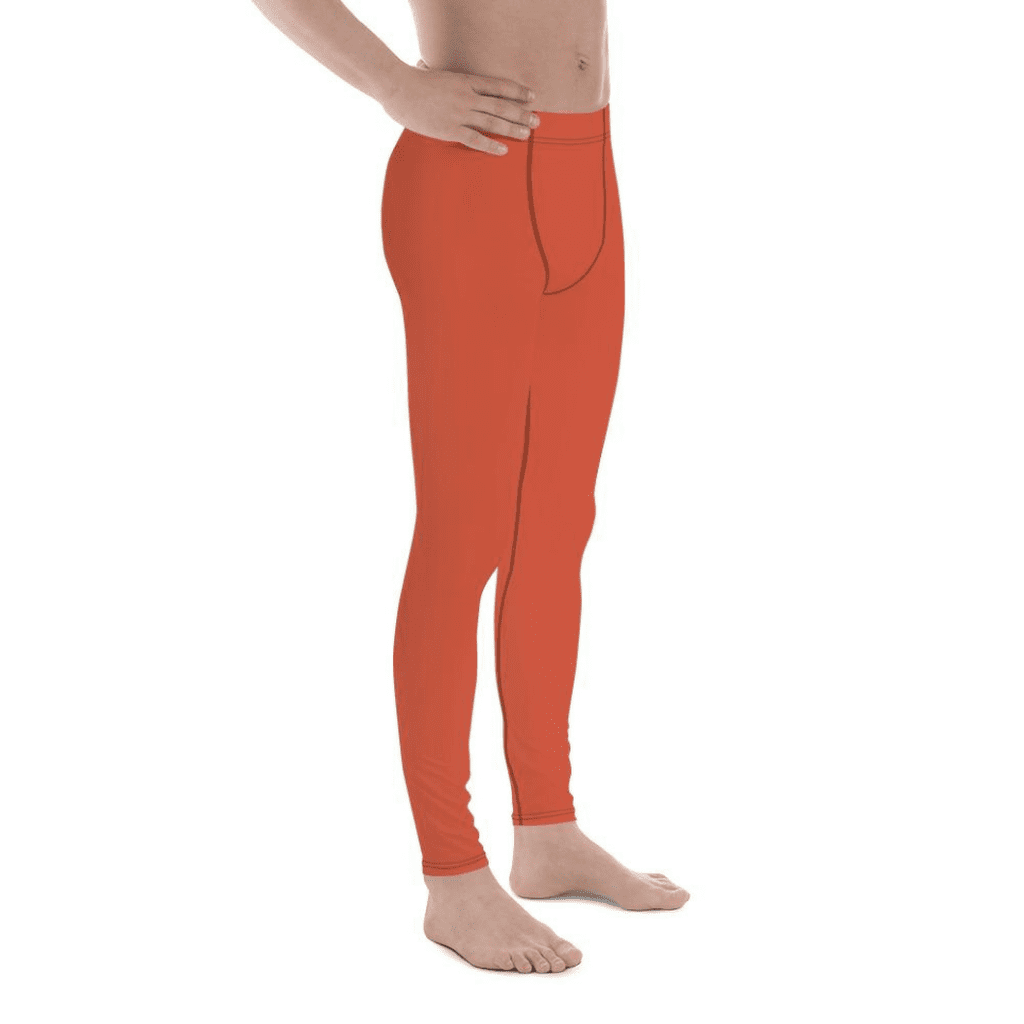 Peachy Red Men's Leggings