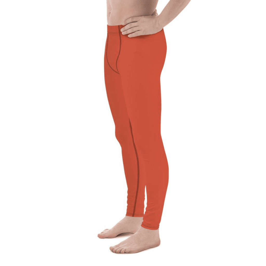 Peachy Red Men's Leggings