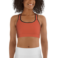 Peachy Red Sports Bra