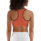 Peachy Red Sports Bra