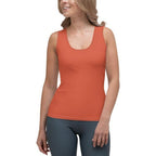 Peachy Red Tank Top