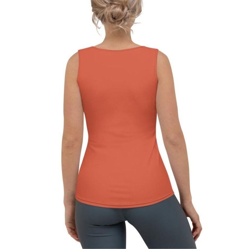 Peachy Red Tank Top