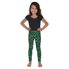 Peacock Print Kid's Leggings