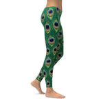Peacock Print Leggings