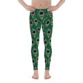 Peacock Print Men's Leggings