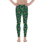 Peacock Print Men's Leggings