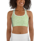 Peeking Easter Bunny Sports Bra