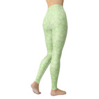 Peaking Easter Bunny Yoga Leggings