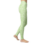 Peaking Easter Bunny Yoga Leggings