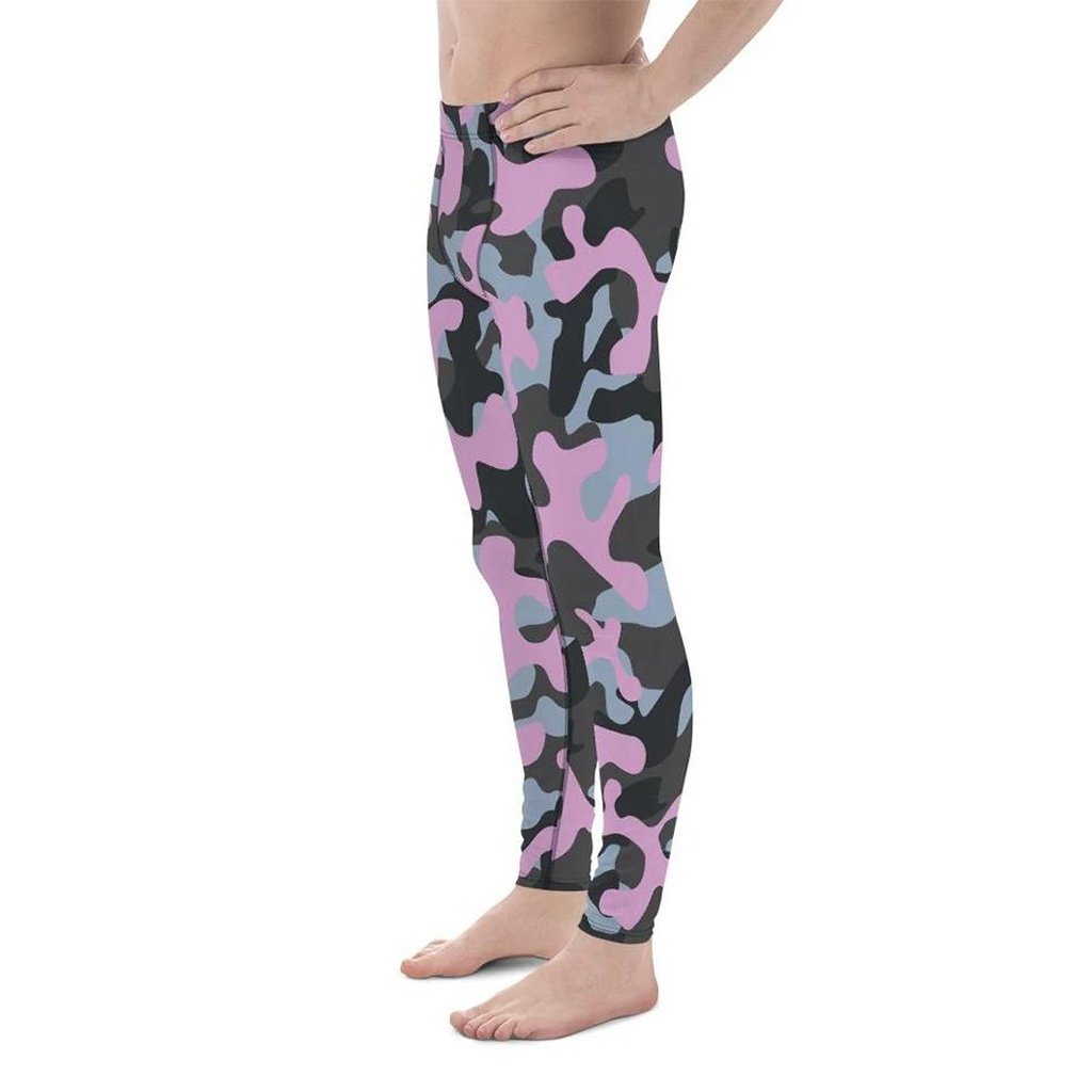 Pink Camo Men's Leggings