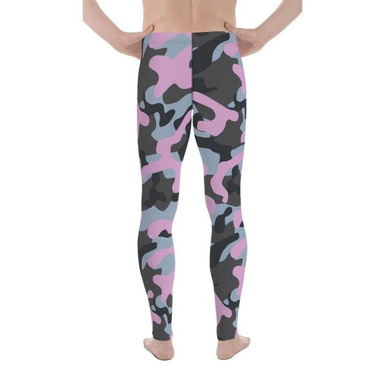 Pink Camo Men's Leggings