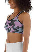 Pink Camo Sports Bra