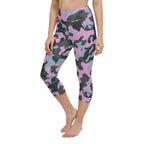 Pink Camo Yoga Capris