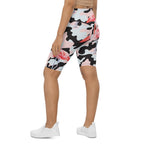 Pink Flamingo Camo Biker Shorts