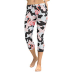 Pink Flamingo Camo Capris