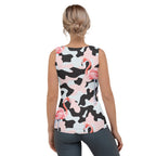 Pink Flamingo Camo Tank Top