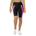 Pink Football Biker Shorts