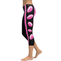 Pink Football Capris