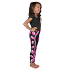 Pink Football Kid's Leggings