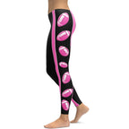 Pink Football Leggings