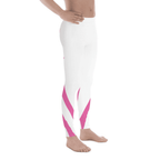 Pink Heart Shaped Men's Leggings