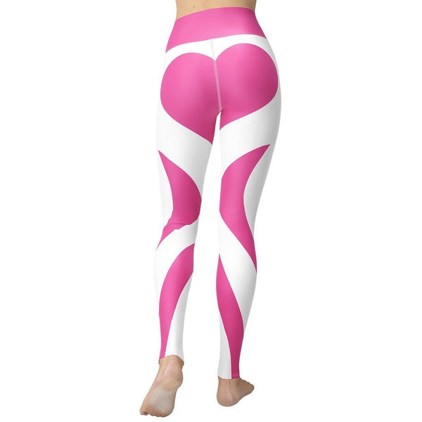 Heart shaped hotsell yoga pants