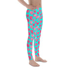 Pink Hearts Men's Leggings