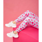 Pink Hearts Plus Size Leggings