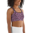 Pink Leopard Sports Bra