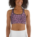 Pink Leopard Sports Bra