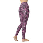 Pink Leopard Yoga Leggings