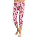 Pink Love Capris