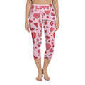 Pink Love Yoga Capris