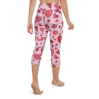 Pink Love Yoga Capris