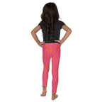 Pink & Orange Zebra Kid's Leggings