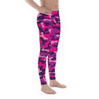 Pink & Purple Camo Men's Leggings