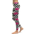 Pink Roses and Skulls Leggings