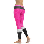 Pink Santa's Outfit Leggings