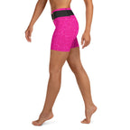Pink Santa's Outfit Yoga Shorts