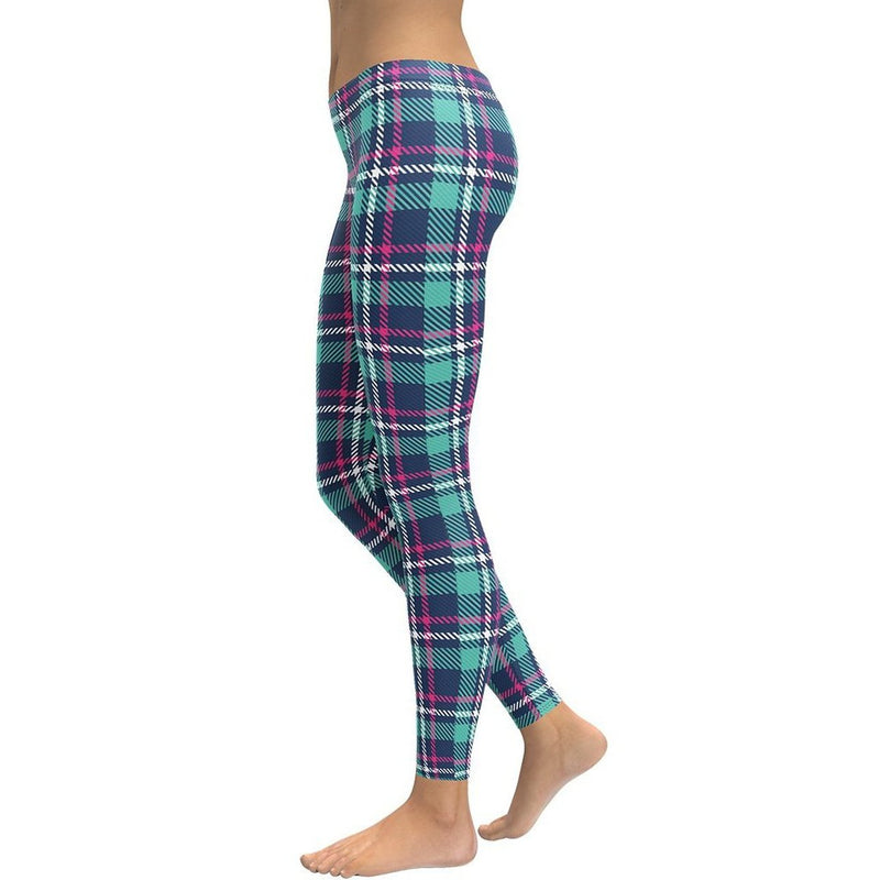 LEGGING - CITY PRINT - TURQUOISE