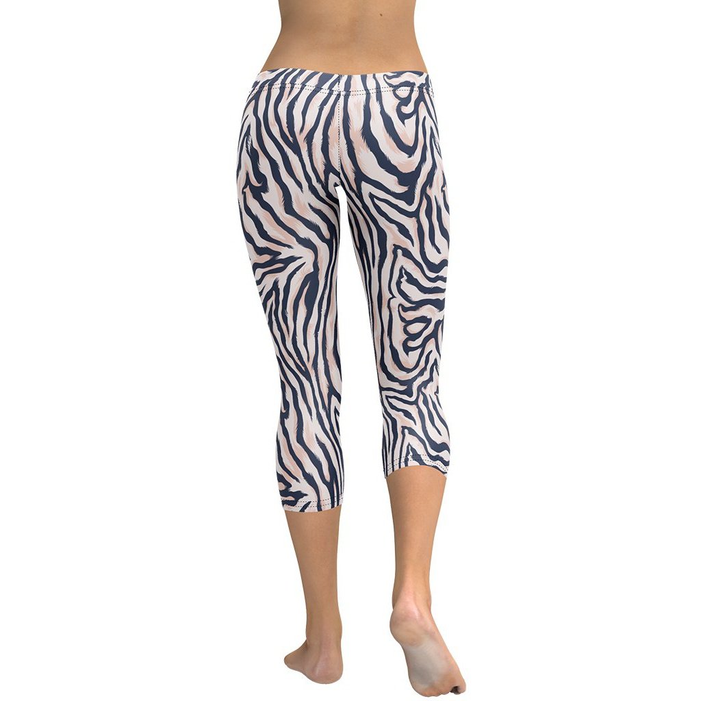 Pinkish Zebra Capris