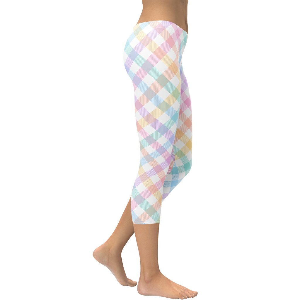 Plaid Easter Capris