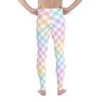 Plaid Easter Men's Leggings